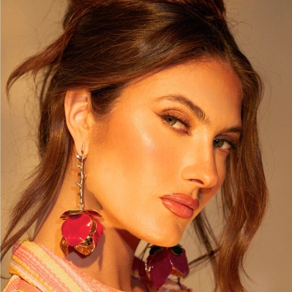 Passion Rose - Earrings - Picture 1 of 2